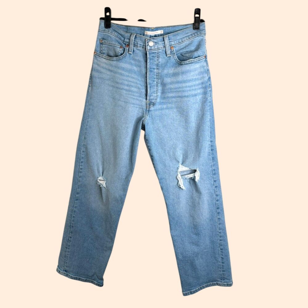 Levi's Ribcage Straight Ankle Jeans